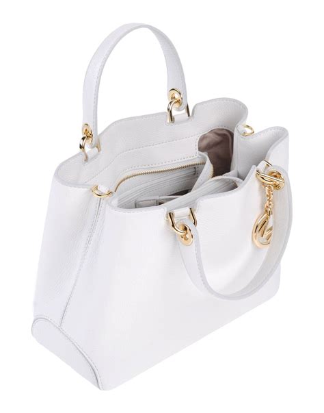 michael kors small white purse